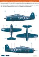 Asisbiz Grumman Hellcat MkII RN FAA 1839NAS pilot T B Speak JZ935 HMS Indomitable April 5th 1945 0B