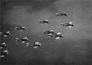 Asisbiz Grumman Hellcat MkII RN FAA 800NAS C3 in formation HMS Emperor 01