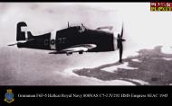 Asisbiz Grumman Hellcat MkII RN FAA 800NAS C7J JV292 HMS Empress SEAC 1945 01