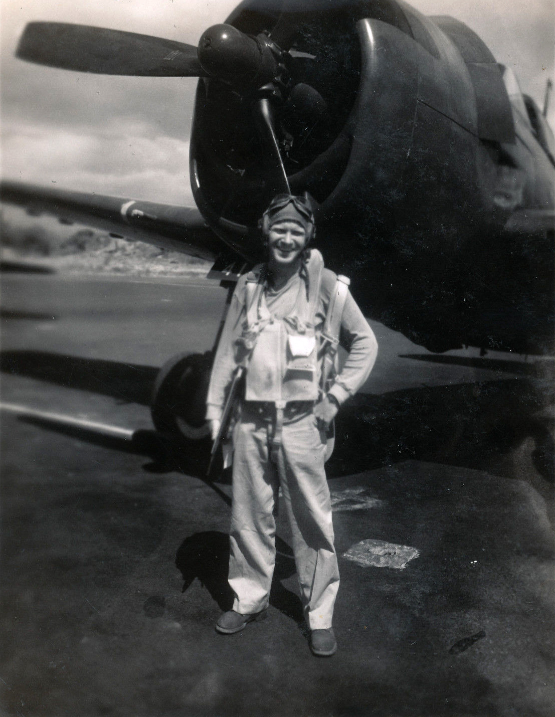 Aircrew USN VBF 8 Lt Struthers NAS Puunene 1945 01