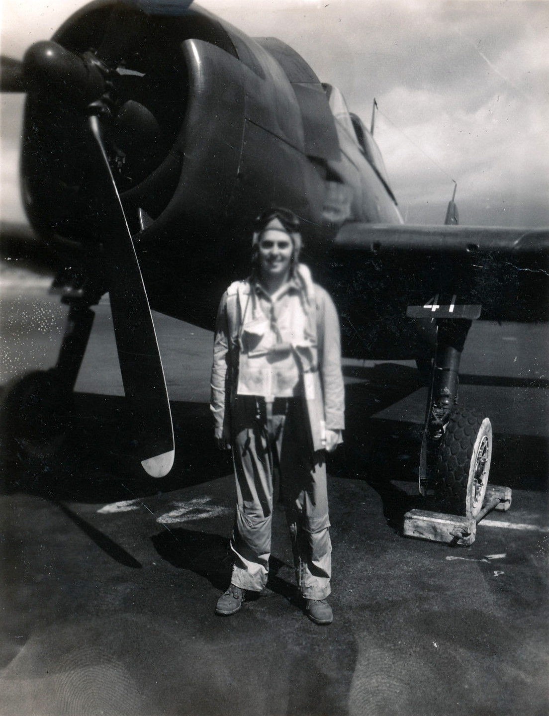 Aircrew USN VBF 8 Lt Vansant NAS Puunene 1945 01