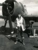 Asisbiz Aircrew USN VBF 8 Lt Tom Neely NAS Puunene 1945 01