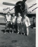 Asisbiz Aircrew USN VBF 8 Neely Ruzika Wentzel JE Andrews NAS Puunene 1945 01