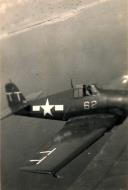 Asisbiz Grumman F6F 5 Hellcat VBF 8 White TT62 USS Bennington over Eniwetok late 1945 01