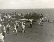 Asisbiz Grumman F6F 3 Hellcat VF 12 White 61 Cmd Joseph C Clifton CV 3 USS Saratoga off Tarawa 1943 01