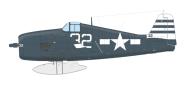 Asisbiz Grumman F6F 5 Hellcat VBF 12 White 32 Lt Louis A Menard BuNo 72296 USS Randolph 17th Feb 1945 0A