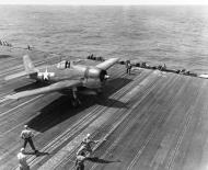 Asisbiz Grumman F6F 5 Hellcat VF 19 White 4 aboard USS Lexington CV 16 during raid on Formosa 12th Oct 1944 80G285037