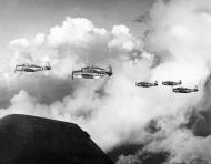 Asisbiz Grumman TBM 1C Avenger VT 2 Torpedo Squadron Two enroute to Woleai from USS Hornet CV 12