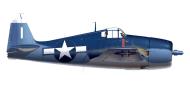 Asisbiz Grumman F6F 3 Hellcat VF 32 White 1 Cdr Edward C Outlaw BuNo 41626 CVL 27 USS Langley April 1944 0A