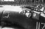 Asisbiz Grumman F6F 3 Hellcat VF 38 White 117 Lolly Lt Lochridge at Munda airfield New Georgia Sep 1943 01