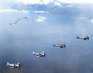 Asisbiz Grumman F6F 3 Hellcat VF 5 White 10, 35, 37 and 39 Marcus Island raid USS Yorktown II (CV 10) 1943 01