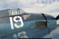 Asisbiz Airworthy warbird Gumman F6F Hellcat BuNo 80141 G BTCC showing VF 6 White 19 Alexander Vraciu markings 04