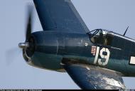 Asisbiz Airworthy warbird Gumman F6F Hellcat BuNo 80141 G BTCC showing VF 6 White 19 Alexander Vraciu markings 05