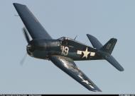 Asisbiz Airworthy warbird Gumman F6F Hellcat BuNo 80141 G BTCC showing VF 6 White 19 Alexander Vraciu markings 07