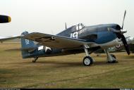 Asisbiz Airworthy warbird Gumman F6F Hellcat BuNo 80141 G BTCC showing VF 6 White 19 Alexander Vraciu markings 17