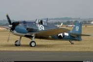 Asisbiz Airworthy warbird Gumman F6F Hellcat BuNo 80141 G BTCC showing VF 6 White 19 Alexander Vraciu markings 18