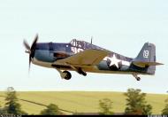 Asisbiz Airworthy warbird Gumman F6F Hellcat BuNo 80141 G BTCC showing VF 6 White 19 Alexander Vraciu markings 25