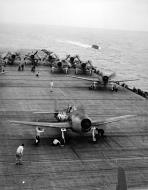 Asisbiz Grumman F6F 5 Hellcat VF 8 White 8F14 aboard CV 11 USS Intrepid 01