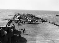 Asisbiz Grumman F6F 3 Hellcat VF 9 White 20 landing aboard CV 9 USS Essex 1943 01