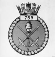 Asisbiz The crest of 759 Squadron IWM A26764