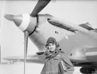 Asisbiz Hurricane I RAF 335Sqn at Aqir Palestine IWM CM2212