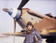 Asisbiz Hurricane I RAF 335Sqn at Aqir Palestine IWM CM2212b