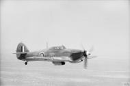 Asisbiz Hurricane IIB RAF 128SQn WGF SqnLdr JI Killy Kilmartin BD776 escort from Jeswang to Hastings Sierra Leone IWM CM2527a