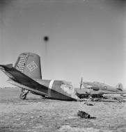 Asisbiz Hurricane IIb RAF 274Sqn A HL681 based at Castel Benito Tripolitania IWM CM4538