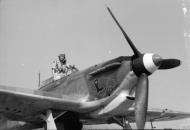 Asisbiz Hurricane IIb Trop RAF 128Sqn BD897 SLdr Billy Drake at Hastings Sierra Leone April 1942 IWM CM2531