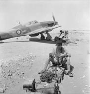 Asisbiz Hurricane IIb Trop RAF 274Sqn P2638 with Sergeant Pilot F H Dean at Sidi Barrani Egypt IWM CM868