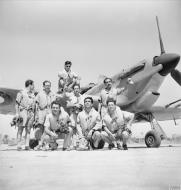 Asisbiz Hurricane IIc RAF 335Sqn at Dhekeila Egypt IWM CM3362