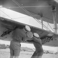 Asisbiz Fleet Air Arm Fairey Albacores used to bolster Maltas defenses 1942 IWM A16119