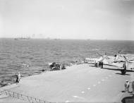 Asisbiz Fleet Air Arm Hurricanes aboard HMS Victorious Malta convoy Operation Pedestal Aug 1942 AWM A11288