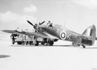 Asisbiz Hurricane IIb RAF 185Sqn K Sqt GE Horicks Z2961 Ta Qali Malta Mar 1942 IWM CM1293