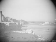 Asisbiz Royal Navy cruiser HMS Welshman followed by HMS Cairo leaving Grand Harbour Malta 16th Jun 1942 IWM A10415