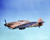 Asisbiz Hurricane II Trop RAAF 451Sqn Z4641 ver Libya IWM CM2183 colorized 01