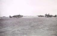 Asisbiz Hurricanes RAAF 451Sqn lined up at Egypt 01