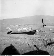 Asisbiz Spitfire IX RAAF 451Sqn BQB Poretta Corsica France 12 May 1944 IWM 01