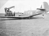 Asisbiz Hawker Hurricane I RAF 17Sqn YBC belly landed 01