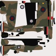 Asisbiz COD AS Hurricane I RAF 1Sqn JXG Paul Richey L1679 France 1940