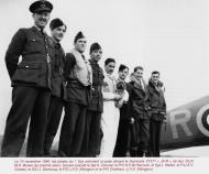 Asisbiz Hawker Hurricane IIb RAF 1Sqn JXR V7377 Jean Demozay group photo 10th Nov 1940 01