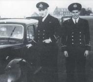 Asisbiz Aircrew RAF 242Sqn RN Sub.Lt DickieCork (L) and Sub.Lt Jimmy Gardner (R) 1940 01