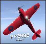 Asisbiz COD B1 Hurricane I RAF 247Sqn P P2992 V0A
