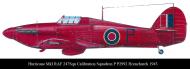 Asisbiz Hurricane I RAF 247Sqn Calibration Squadron P P2992 Hornchurch 1943 0A