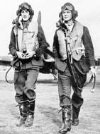 Asisbiz Aircrew RAF pilots Plt Off James R B Meaker and Percy Burton from 249Sqn both KIA 27th Sep 1940 01