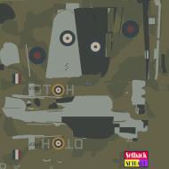 Asisbiz COD MS Hurricane I RAF 257Sqn DTH V7607 Coltinshall England 1940