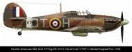 Asisbiz Hurricane I RAF 257Sqn DTH David Coke V7607 Coltinshall England Nov 1940 0A