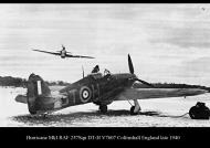 Asisbiz Hurricane I RAF 257Sqn DTH V7607 Coltinshall England late 1940