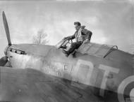 Asisbiz Hurricane I RAF 257Sqn HP Cowboy Blatchford at Martlesham Heath Suffolk IWM CH1670