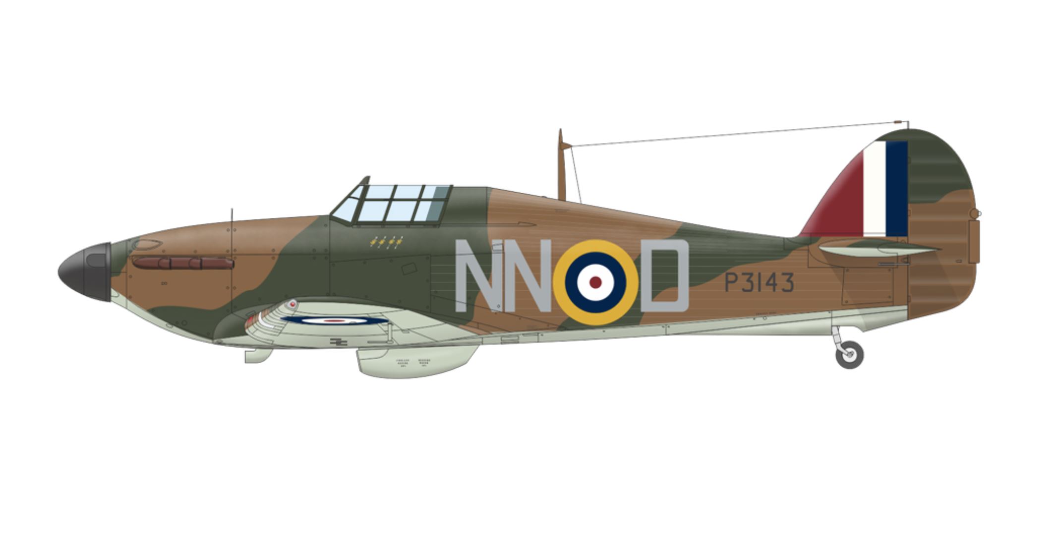 Hurricane I RAF 310Sqn (Czechoslovak) NND P3143 RAF Duxford Cambridgeshire Great Britain Sep 1940 0A